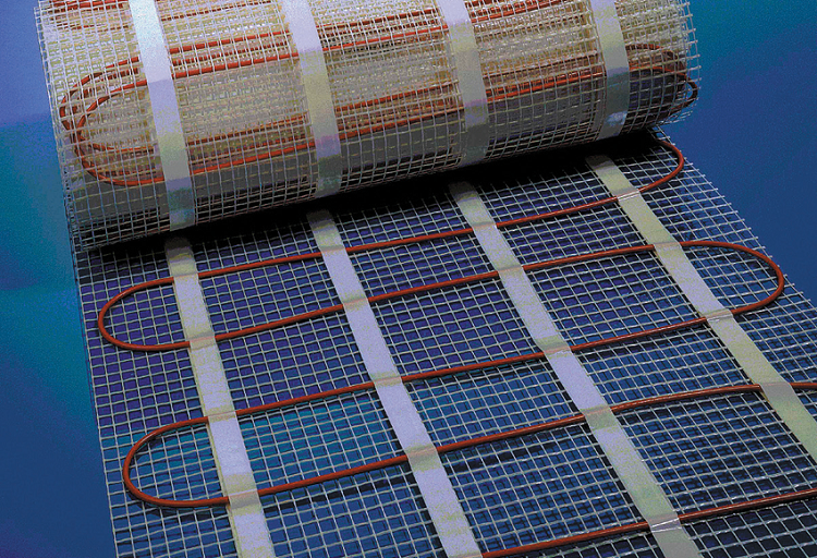 Underfloor heating mat