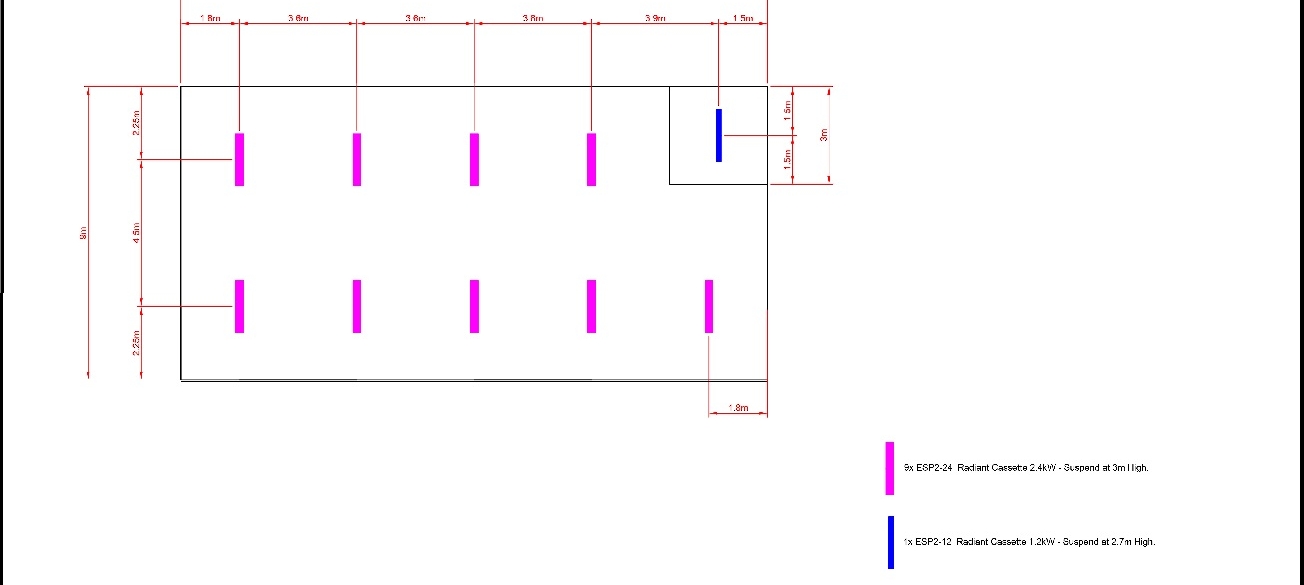 how to heat a marquee drawing